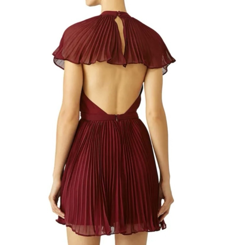 Burgundy Keepsake Comeback Dress